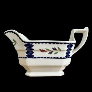 Adam's Lancaster Ironstone China Gravy Boat Mage in England